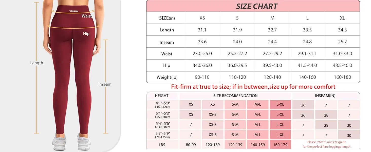 voyjoy size chart